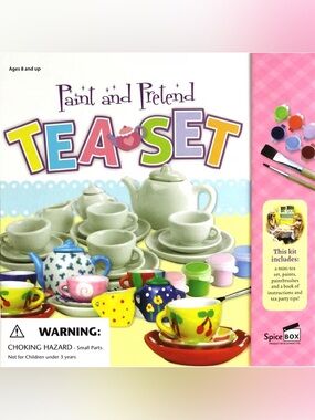 Paint and Pretend Teaset Toy